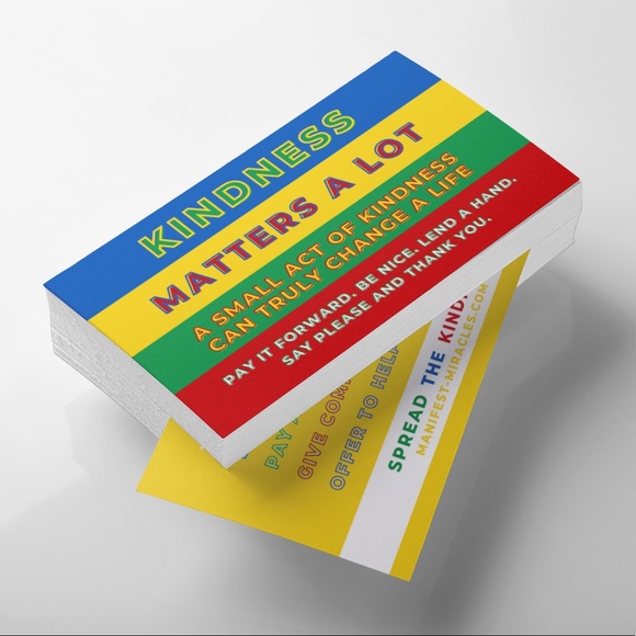 Spread Kindness ⋆ Challenge Cards ⋆ Manifest Miracles - Picture 9 of 11